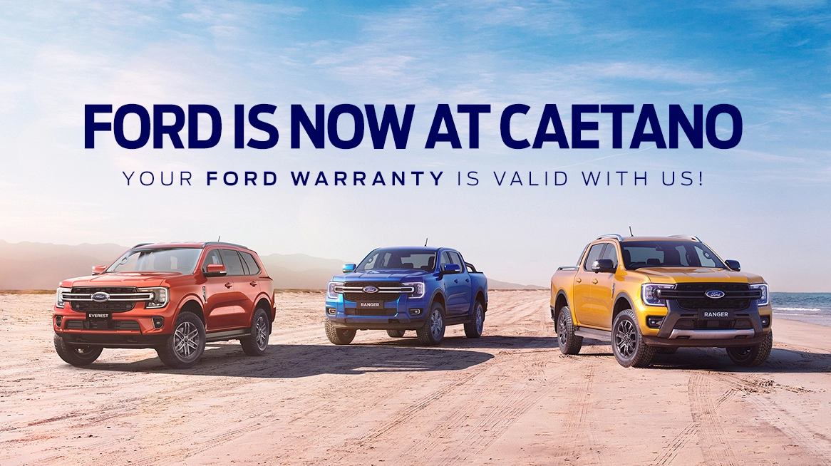 FORD IS NOW AT CAETANO        