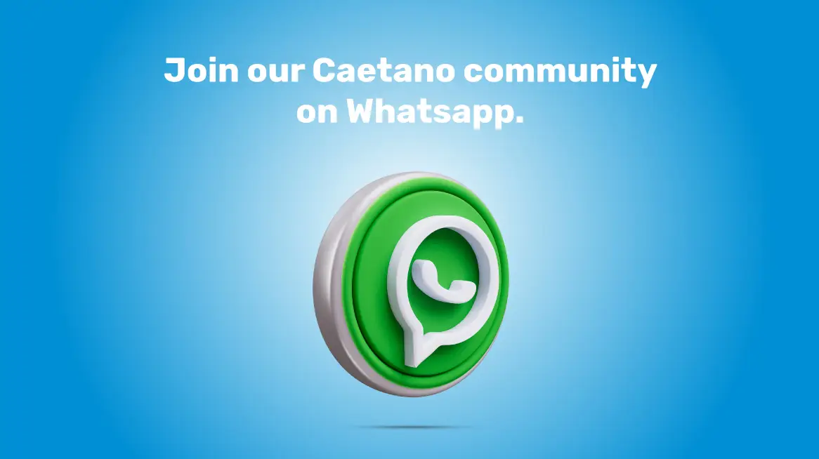 JOIN OUR CAETANO COMMUNITY!        