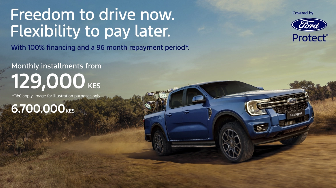 Get your own Ford Ranger today with up to 100% financing!         