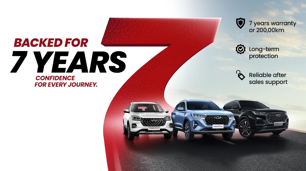 Drive With Total Peace of Mind with Chery        